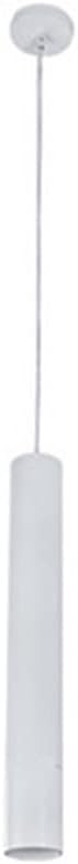 Chandelier Light 7W Long Tube Aluminum Chandelier Nordic Minimalist Led Light Kitchen Island Counter Ceiling Hanging Lamp Creative Bar Downlights Cylinder Suspension Kitchen Island F/Neutral