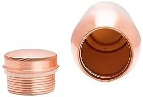 KR Sales Pure Copper Bottle Handmade Copper Bottle Water Bottle | Lightweight Leak-Proof Durable | Rust-Free Tamba Bottle