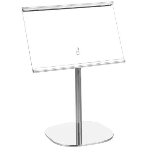 STOBAZA Plate Seat Table Name Place Holder Wire Table Card Holder Stand Table Place Cards Holders Place Card Holders for Table Menu Seats Holder Table Cards Holder Wedding Stainless Steel