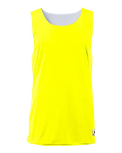 Badger Sports B-Core Rev. Ladies' Tank Safety Yellow/White 2X-L