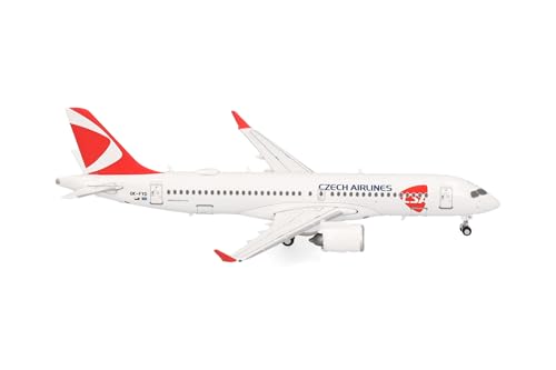 Modèle réduit Airbus A220-300 CSA Herpa 1:400 : idée cadeau idéale pour passionné d'aviation
