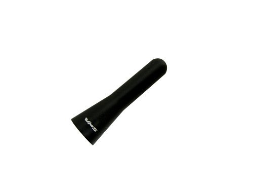 50mm 2” inch Short CNC Machined Billet Aluminum Antenna in BLACK Compatible with MITSUBISHI LANCER Evo Evolution
