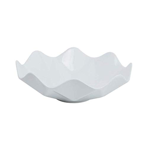 COLiJOL Cuenco de Frutas Plato de Cerámica para Frutas Canasta de Alenamiento de Gran Capacidad Bandeja de Refrigerios para Postres de Frutas Sala de Estar Caja de Alenamiento de Dulces Canasta de Fr