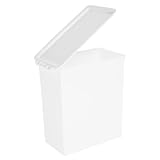 CONGARTENO Caja para Detergente Polvo con Tapa Dispensador Multiusos para Lavandería Contenedor de Gran Capacidad para Polvo y Cápsulas de Lavado Organizador Práctico y Compacto para Hogar