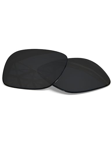 SmartVLT Men's Stealth Black Replacement Lenses for Oakley TwoFace OO9189 Sunglass