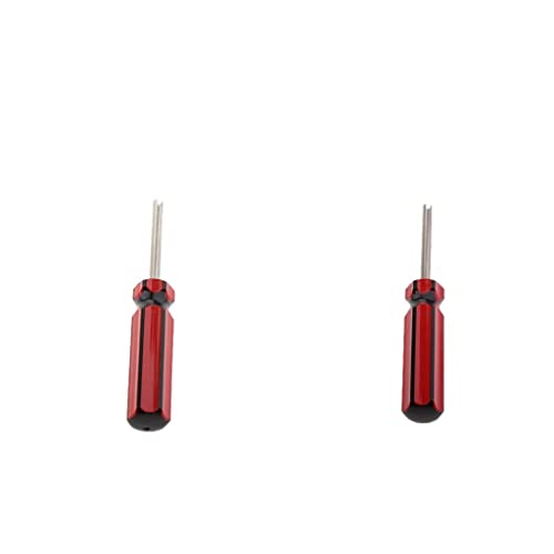 Homyl Kit de ferramentas de reparo de tubo de remoção de chave de fenda automotiva 2 peças vermelho