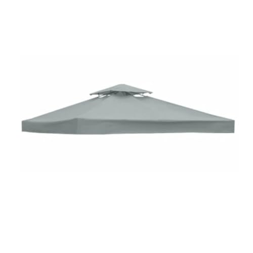 Toldo de sombra for exteriores de 3,0 metros, malla de sombra, cubierta de sombra for acampar, toldo de sombra impermeable for exteriores, sombrilla de jardín para camping, jardín, picnic(Gray)