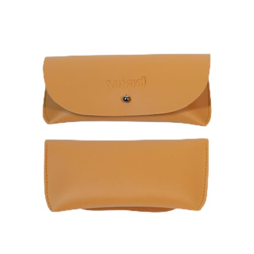 Image of Unisex Specs Chicago Button Eyewear Dabbi Faux Leather Soft Case Cover