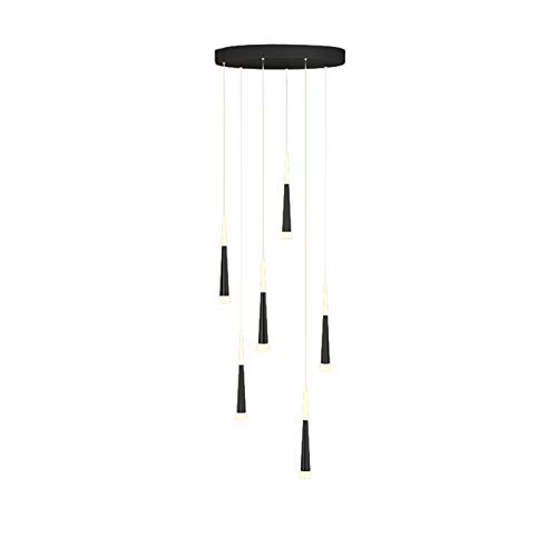 Chandelier escalier LED nordique pour créer une ambiance accueillante