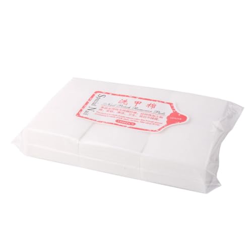 FRCOLOR 3000pcs Nail Polish Pads Thickened Nail Cleaning Pads for Girls Alternative Dry Towels Cotton