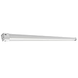 Feit Electric 4ft Rechargeable LED Shop Light, 7.5W, Motion Sensor, Magnetic & Flush Mount, 4000K Cool White, 1000 Lumens, No-Humming Utility Light for Garage & Workshop, SHOP4/840/100/MOTBAT