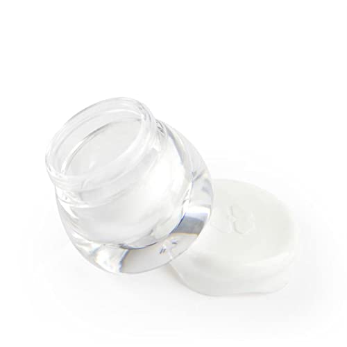 Pots pour accessoires de soin du visage en acrylique haute finition