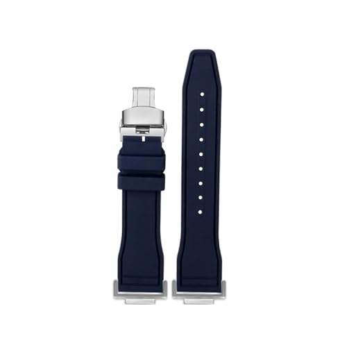 [ȓX] tbfSVR[vXgbv\tgȐF~gO[jvohuXbgJVItBbg Fit For G-SHOCK DW5600 DW5610(Dark blue-Silver)