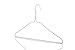 Neaties USA Made Heavy Duty White Vinyl Wire Clothes Hangers, 60pk