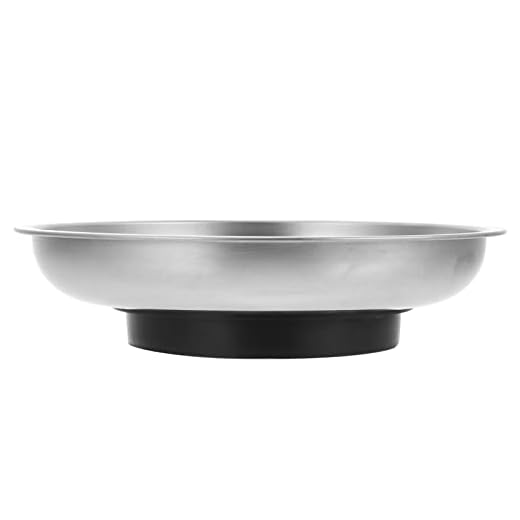 Housoutil Magnetiska delar bricka rostfritt stål magnet verktyg bricka delar hållare sallad mellanmål skål organiserare för skruvar hylsa bultar stift mekanik bil