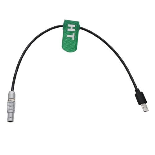 Cable de código de tiempo contra desfases en Sony FX3 y A7S3 de Lemo 5 pines a USB 30cm