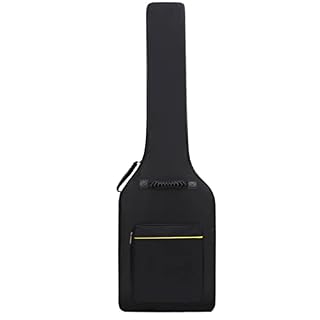 Basse de basse électrique Handhehold Bass Gig Case Double Stracts Sac à dos avec un rembourrage épais doux, un boîtier… - Les Beatles, Paul McCartney, John Lennon, RIngo Starr, George Harrison Basse de basse électrique Handhehold Bass Gig Case Double Stracts Sac à dos avec un rembourrage épais doux, un boîtier… – Image 2