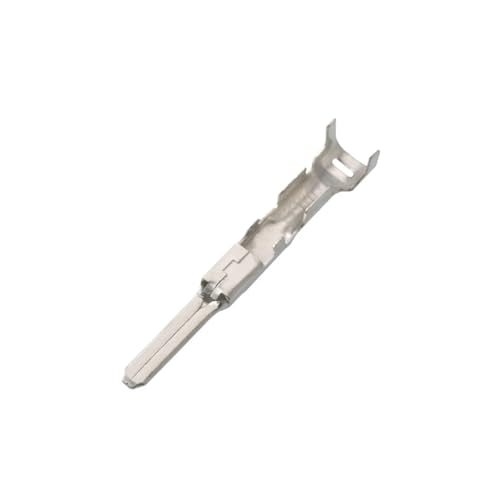 Terminaux anneaux Crimp 2mm : connecteur mâle femelle argenté scellé 50 pcs