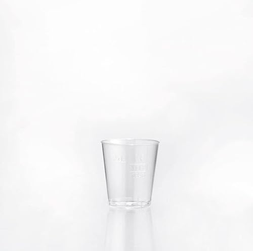 Effe2cart Bicchiere Bicchierini Plastica Degustazione Grappe e Amari 30cc - Conf.50 pz-