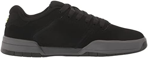 DC Men's Central Casual Low Top Skate Shoe Sneaker, Black/Grey/Green, 10.5 | Image 5
