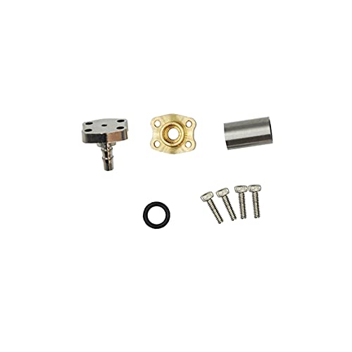 Bride hydraulique métallique de simulation 4mm pour excavatrice RC