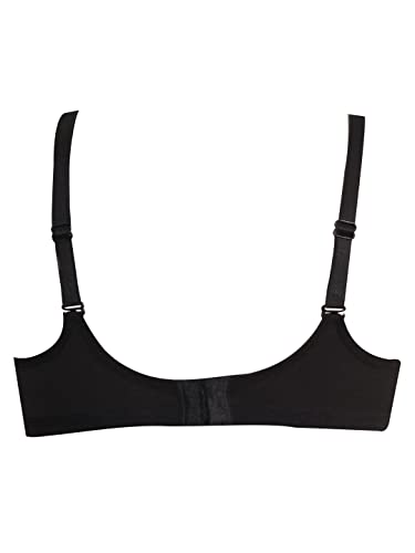 Image of Dazzle 541 Moulded T-Shirt Bra for Women's Black