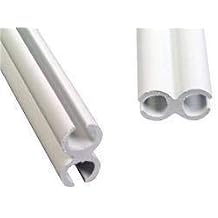 OLPRO Figure of 8 Plastic Channel Strip for Campervan and Motorhome Awnings - 3 x 90cm piece, gutter rails, driveaway awning with Free Storage Bag