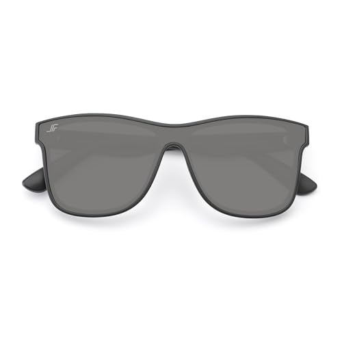Image of Men's Polarized Sunglasses, Square Rubber Frame Carbon Fiber Temple Fishing Driving Sun Glasses UV Protection RFS8205