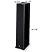 Focal Vestia No3 Slender 3-Way Floorstanding Loudspeaker Finished in Black - Sold Individually