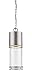 Z-Lite 553CHB-BA-LED Outdoor LED Chain Hung Light, Brushed Aluminum