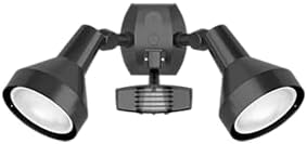 RAB Lighting STL200H Motion Sensor Flood Light Kit with PAR38 Lamps, 200 Degree Motion Activated Outdoor Security Lighting