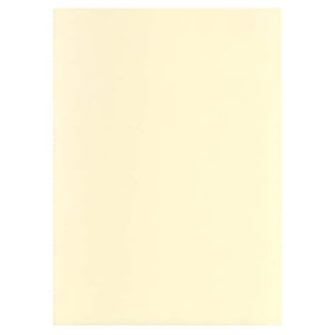 Ivory Cream A4 Coloured Craft Card 160gsm x 50 Sheets Cover
