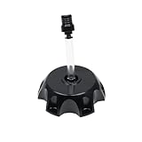 AGHXYUER Aluminum Gas Fuel Tank Cap Compatible With CRF TTR KLX 110 50 70 90 125 140 150 160 190CC Dirt Pit Bike ATV Parts(Yellow)(Black)
