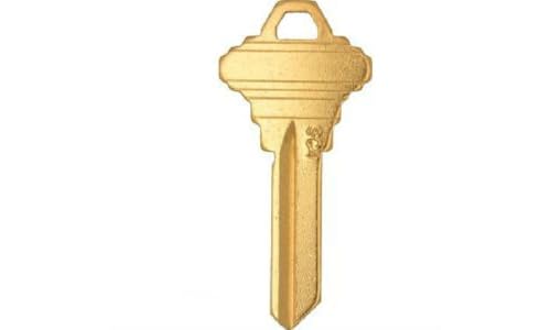 Kaba Ilco Schlage SC4-BR Brass Lock Key - Pack of 50 by Ilco - Used condition - US$22.78