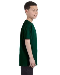 By Gildan Gildan Youth 53 Oz T-Shirt - Forest Green - XL - (Style # G500B - Original Label)3