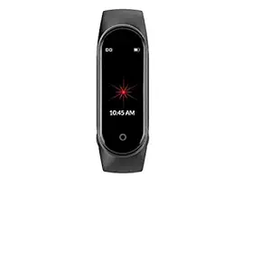 Exxelo M4 Band Intelligence Bluetooth Wrist Smart Band Watch/Health Bracelet/Activity Tracker/Smart Fitness Band/with Heart Rate Sensor Compatible for All Smartphones