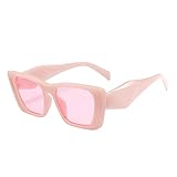 OIUHJN Filtermaske Mit Brille Sonnenbrillen Damen Sonnenbrillen Retro Rechteck Brillen Vintage Brillen Sonnenschutz Strand Sonnenbrillen Vergrößere Deine Augen Brille