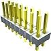 HTSW-104-42-G-D.100" High-Temp Terminal Strip (25 Items)