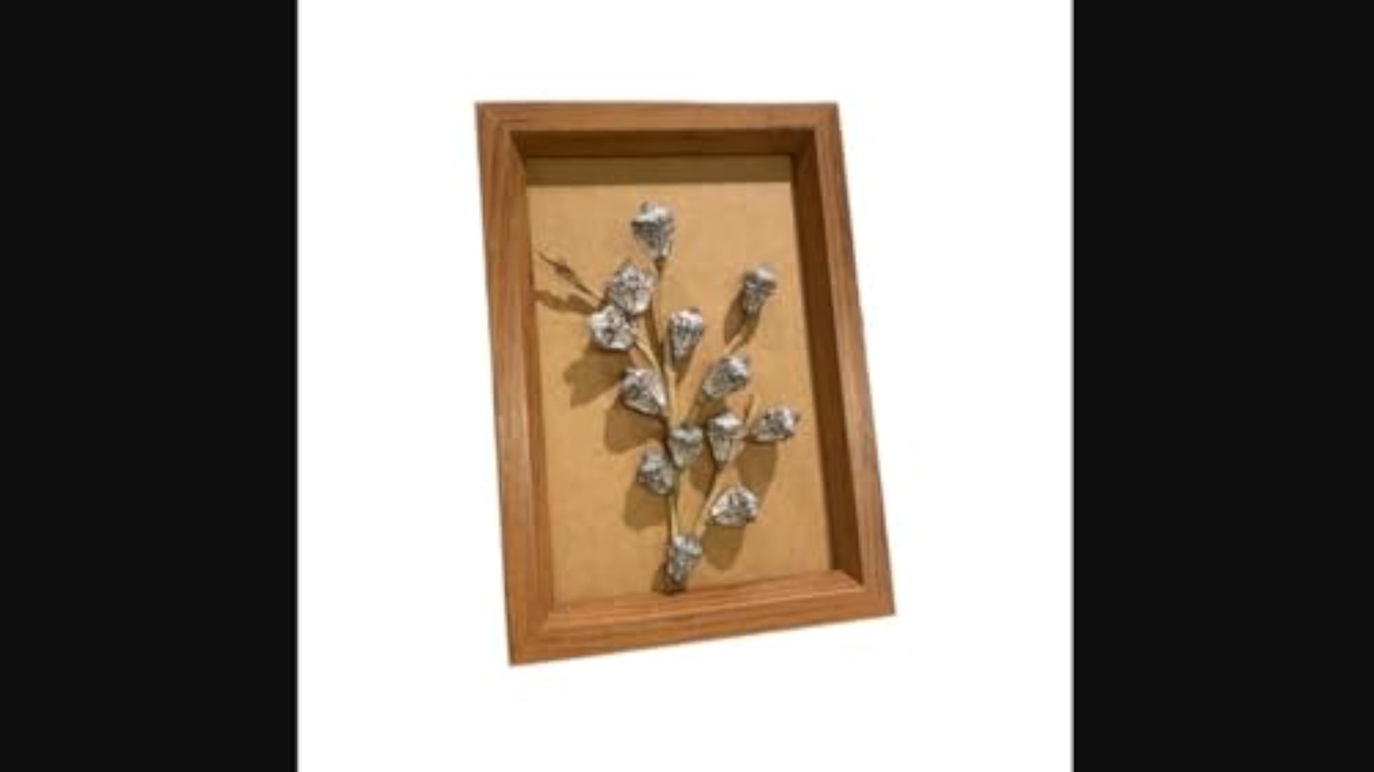 Three-Dimensional Flower Wall Art, Handmade Decor