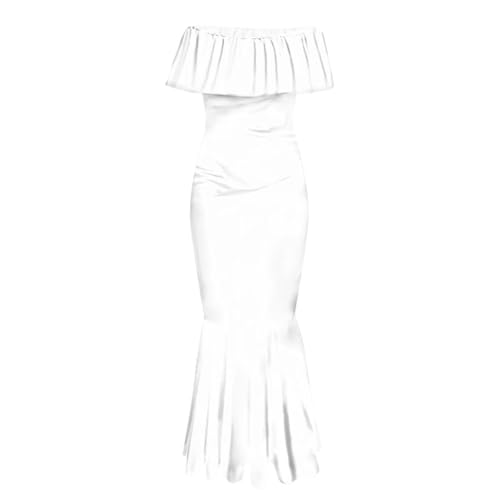 Image of Polynesian for Women S-7XL Off Shoulder Maxi Dress Hawaiian Summer Dresses