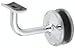 CRL Polished Stainless Glass Mounted Hand Railing Bracket for 2" (50.8 mm) Tubing