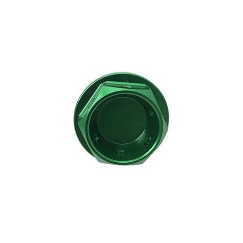 Tapón de aceite para ZX4R y ZX25R de aluminio verde que evita fugas en el motor