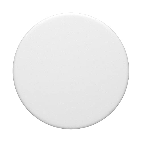 Image of PopSockets PopTop Phone Grip, Top Only (Base Sold Separately), White - White on Black