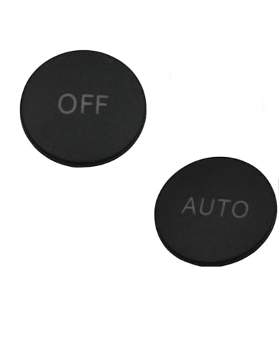Temperature Adjustment Knob Air Conditioning Switch Button Cover Climate Control HVAC (AUTO Cover)