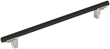 Signature Hardware 954043-O-10116 Anberlin 10-1/16 Inch Center to Center Bar Cabinet Pull - Satin Nickel