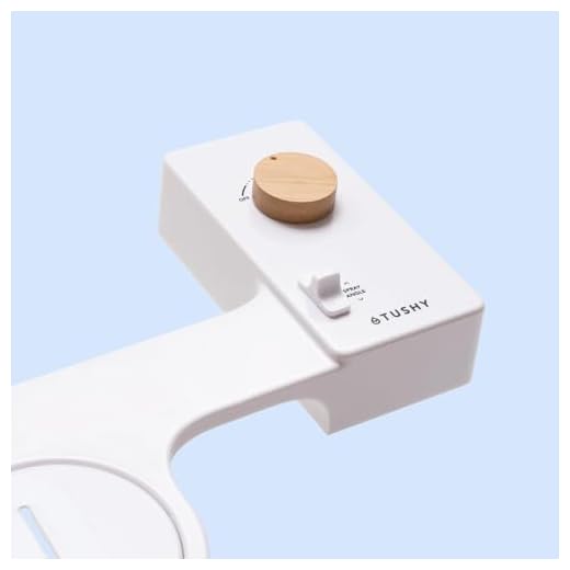 TUSHY Classic 3.0 Bidet Toilet Seat Attachment - A Non-Electric Self Cleaning Water Sprayer with Adjustable Water Pressure Nozzle, Angle Control & Easy Home Installation (Bamboo)