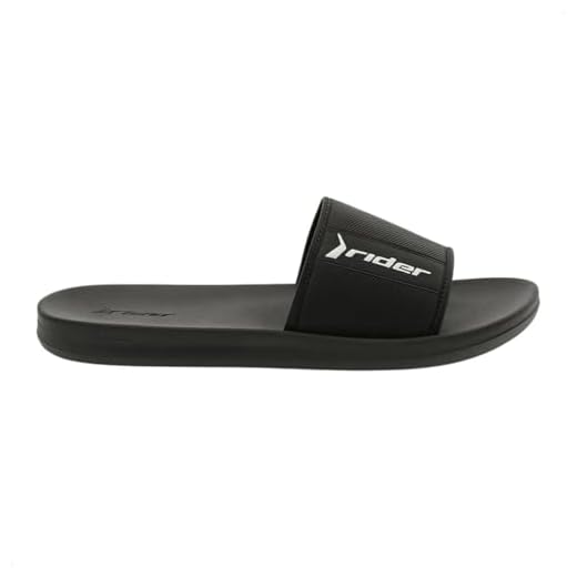 Chinelo Sandália Masculino Rider Street Slide Confort Grendene 11578 Original Preto (BR, Adulto, Numérico, 37)