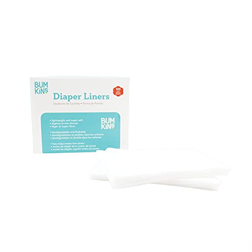 Bumkins BK114 Disposable Cloth Fabric Diaper Liner thumb #1