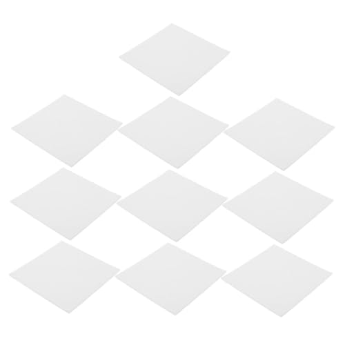 VILLCASE Home Kiln Use 10-Pack Ceramic Craft Kiln Pads High Temp Anti-Stick Insulation Mats for Pottery