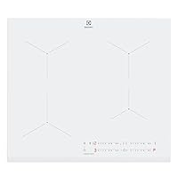 Electrolux Serie 300 Piano Cottura a Induzione 4 Fuochi da Incasso, LIL61443BW, 60 cm, Funzione...